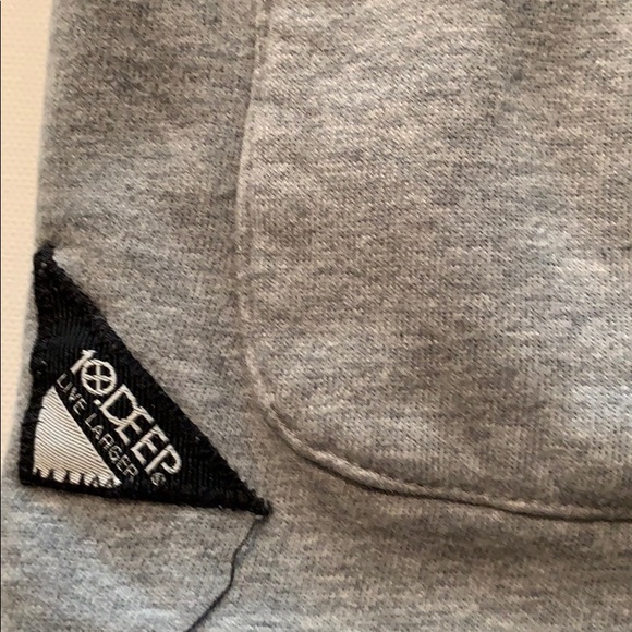 Men’s 10 Deep vented button sweater - Picture 7 of 10